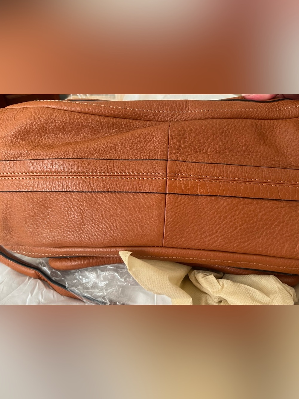 Chloe paraty cognac tote - Picture 2 of 16